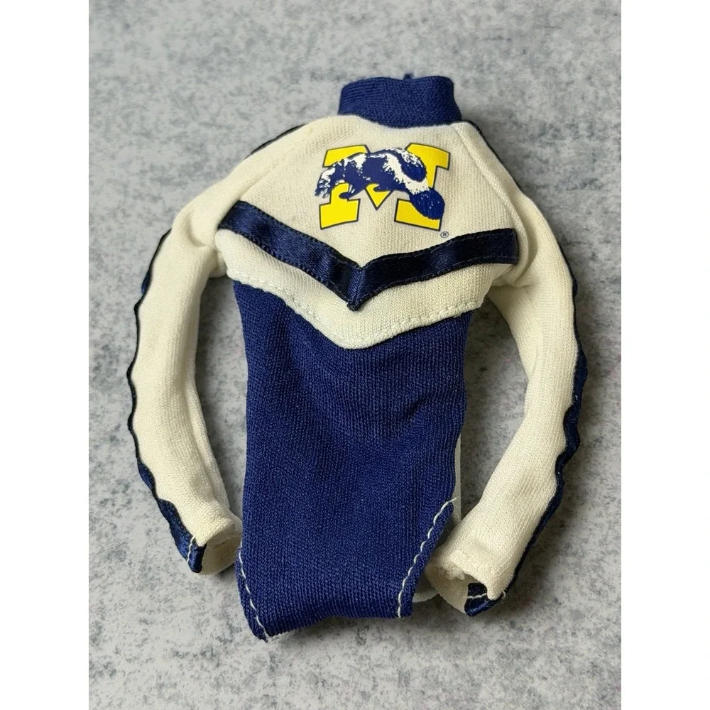 Barbie University of Michigan Cheerleader Bodysuit Mattel